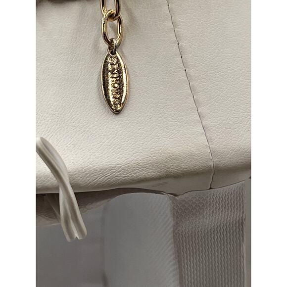 St. Thomas Mixed Metal Multi Strand Beaded Silk Cord Statement Necklace - Picture 7 of 10